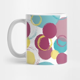 Colorful Circle Seamless Pattern 038#002 Mug